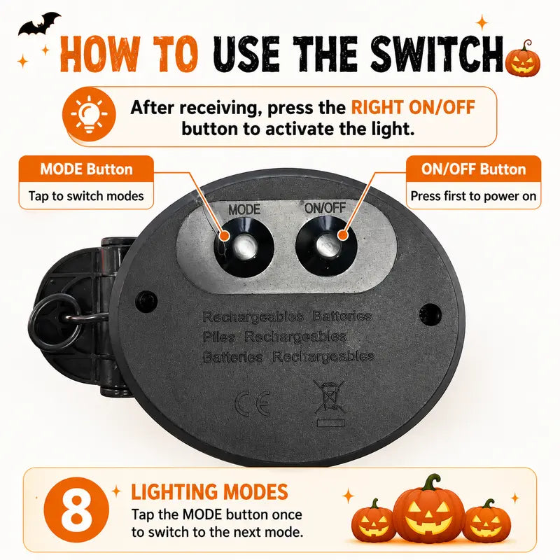 🎃 Last Day 50% OFF – Solar Pumpkin Stake Lights for a Spooky Halloween Yard 👻