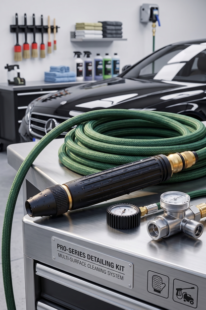 Multi-Pattern Hose Nozzle 💦 | Easy Control for Watering and Cleaning