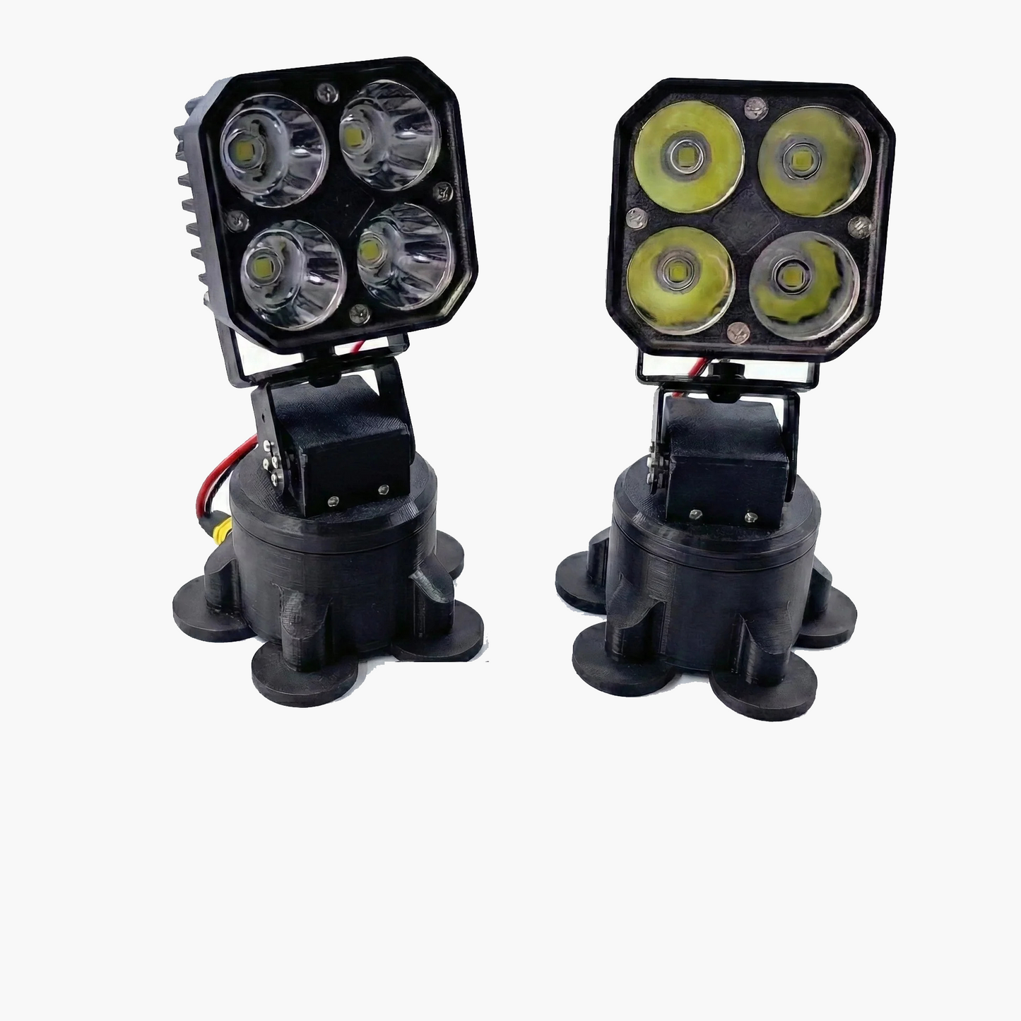 Motorized Remote Control Laser LED Searchlight
