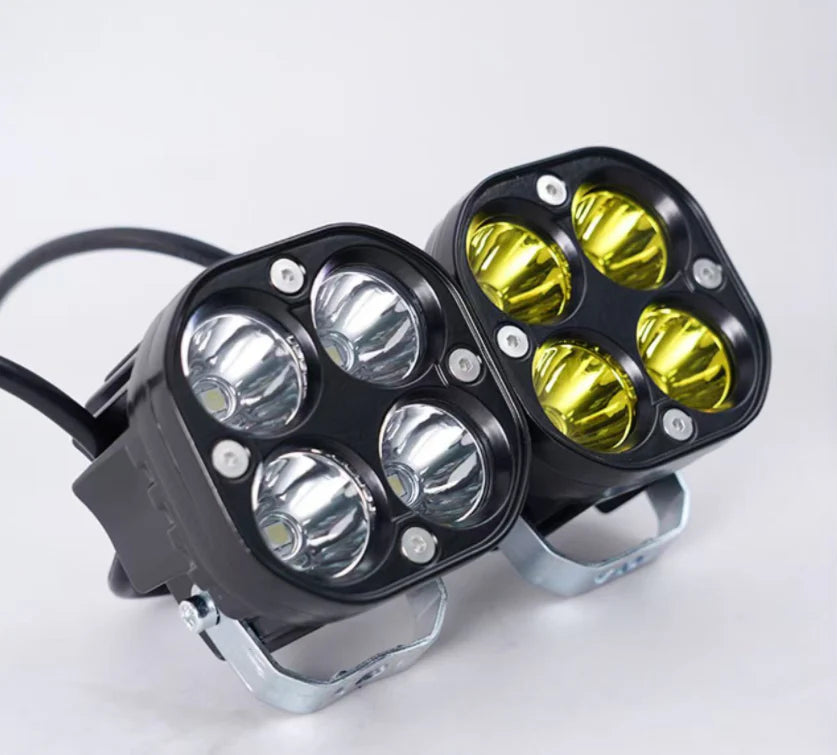 Motorized Remote Control Laser LED Searchlight