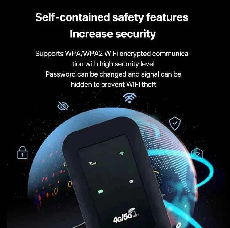 📶⚡Pocket WiFi 6 — Ready in Seconds No Setup. No Hassle. Just Connect.
