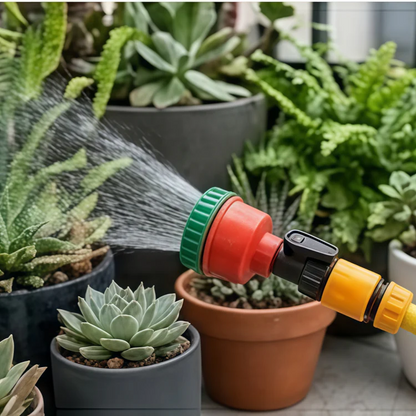 Multi-Pattern Hose Nozzle 💦 | Easy Control for Watering and Cleaning