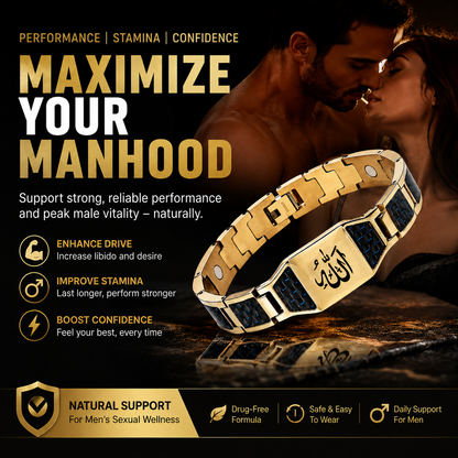 🔥💪Men’s Strength & Vitality Bracelet💯💌Upgrade Your Energy, Style, and Confidence