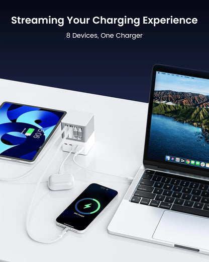 ⚡ Node 110W GaN Desktop Charger – High-Speed Multi-Port Charging Station