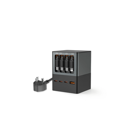 ⚡ Node 110W GaN Desktop Charger – High-Speed Multi-Port Charging Station