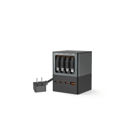 ⚡ Node 110W GaN Desktop Charger – High-Speed Multi-Port Charging Station