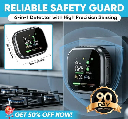 🔥 49% Off Now—Hot Sale in Progress! ⚡6-in-1 Combustible Gas Detector
