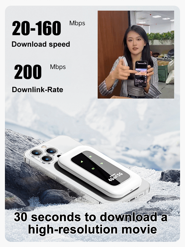📶⚡Pocket WiFi 6 — Ready in Seconds No Setup. No Hassle. Just Connect.