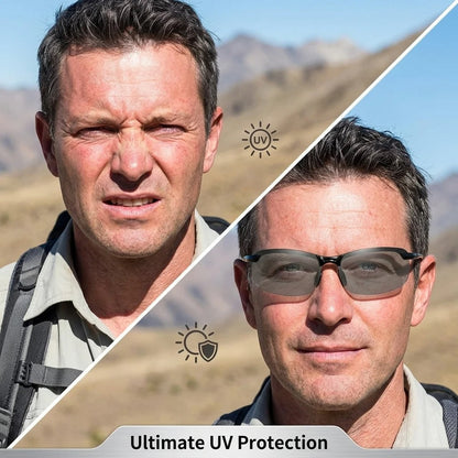 🕶️High-Tech Smart Glasses: Featuring infrared see-through capabilities, UV and blue light protection, and anti-glare/anti-reflective properties. They are dustproof and windproof, with impact-resistant, shatterproof lenses. Designed to help correct myopia