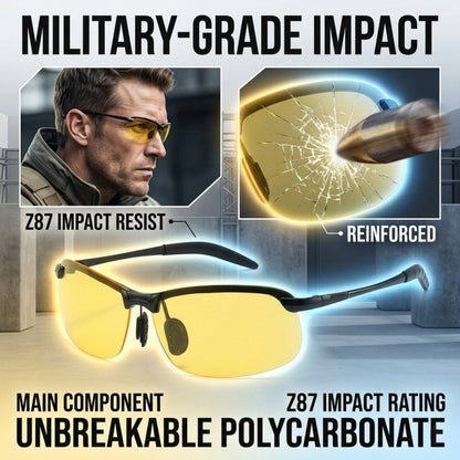 🕶️High-Tech Smart Glasses: Featuring infrared see-through capabilities, UV and blue light protection, and anti-glare/anti-reflective properties. They are dustproof and windproof, with impact-resistant, shatterproof lenses. Designed to help correct myopia