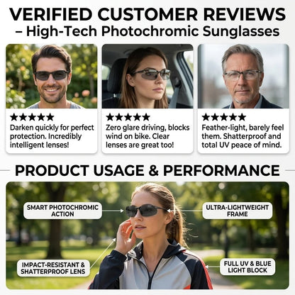 🕶️High-Tech Smart Glasses: Featuring infrared see-through capabilities, UV and blue light protection, and anti-glare/anti-reflective properties. They are dustproof and windproof, with impact-resistant, shatterproof lenses. Designed to help correct myopia